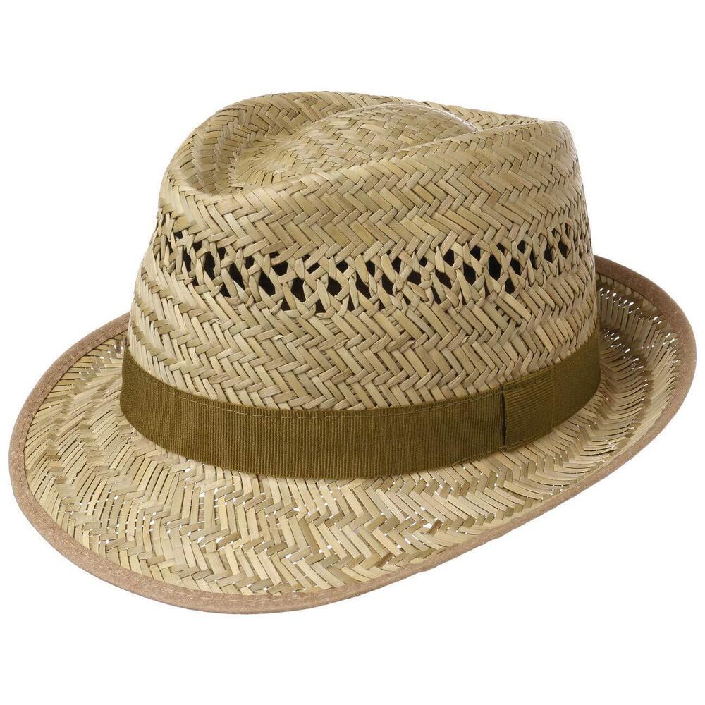 9077 Airy Trilby Straw Hat / Nature 7 1/4-7 3/8